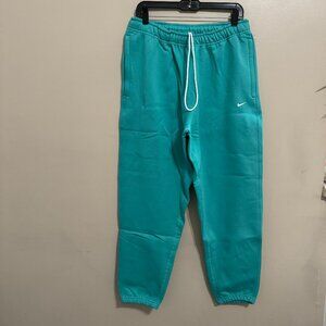 Nike NikeLab Solo Swoosh Heavyweight Fleece Sweatpants Mens S CW5460-393 NEW